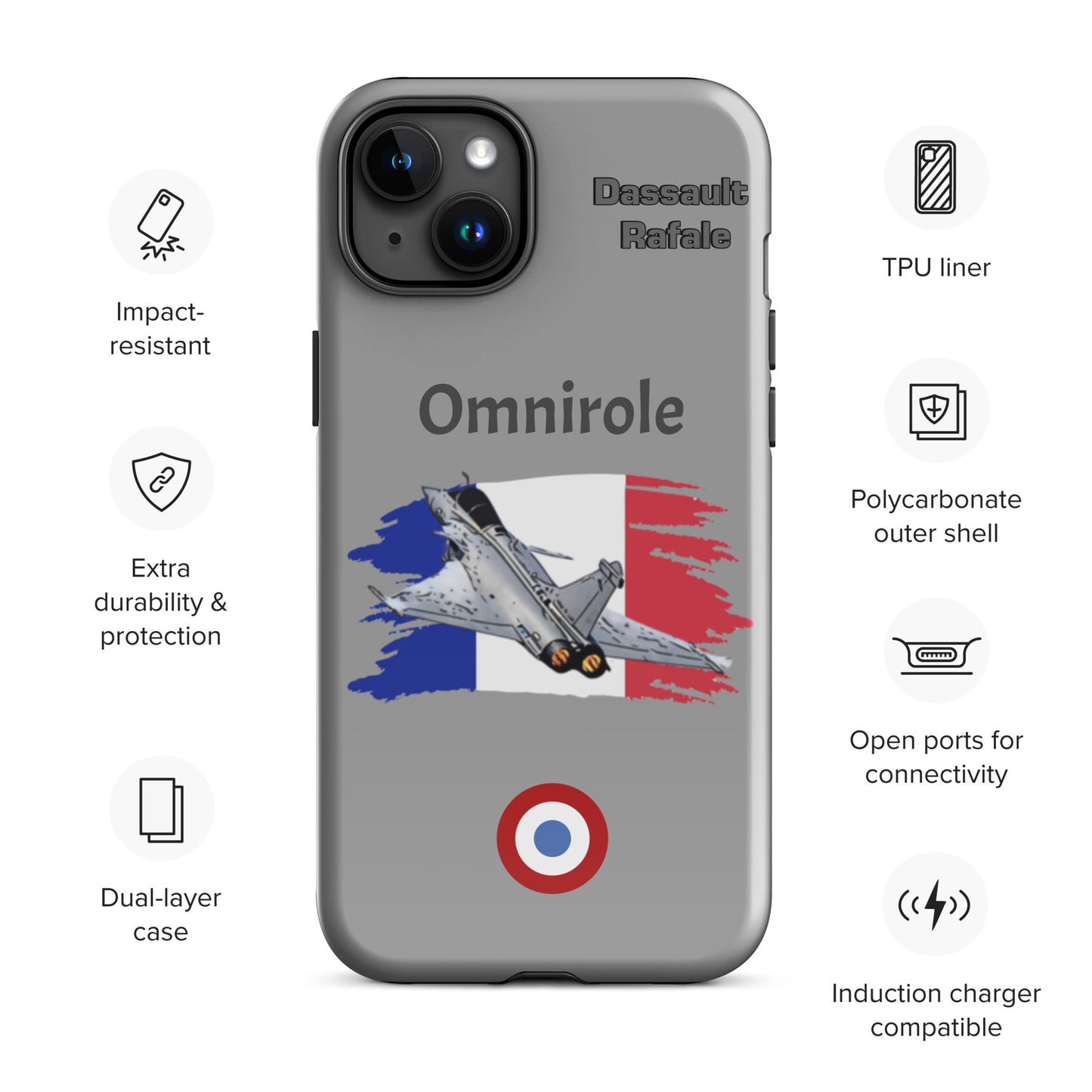 Rafael Patriot iPhone Case (Without Quotes)