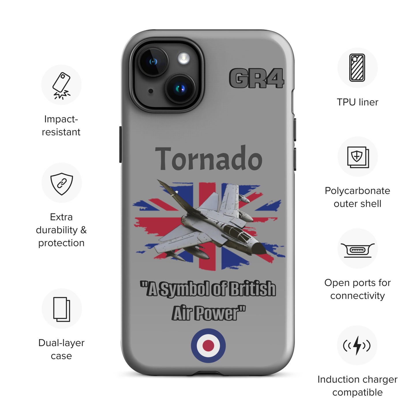British Tornado Patriot iPhone Case