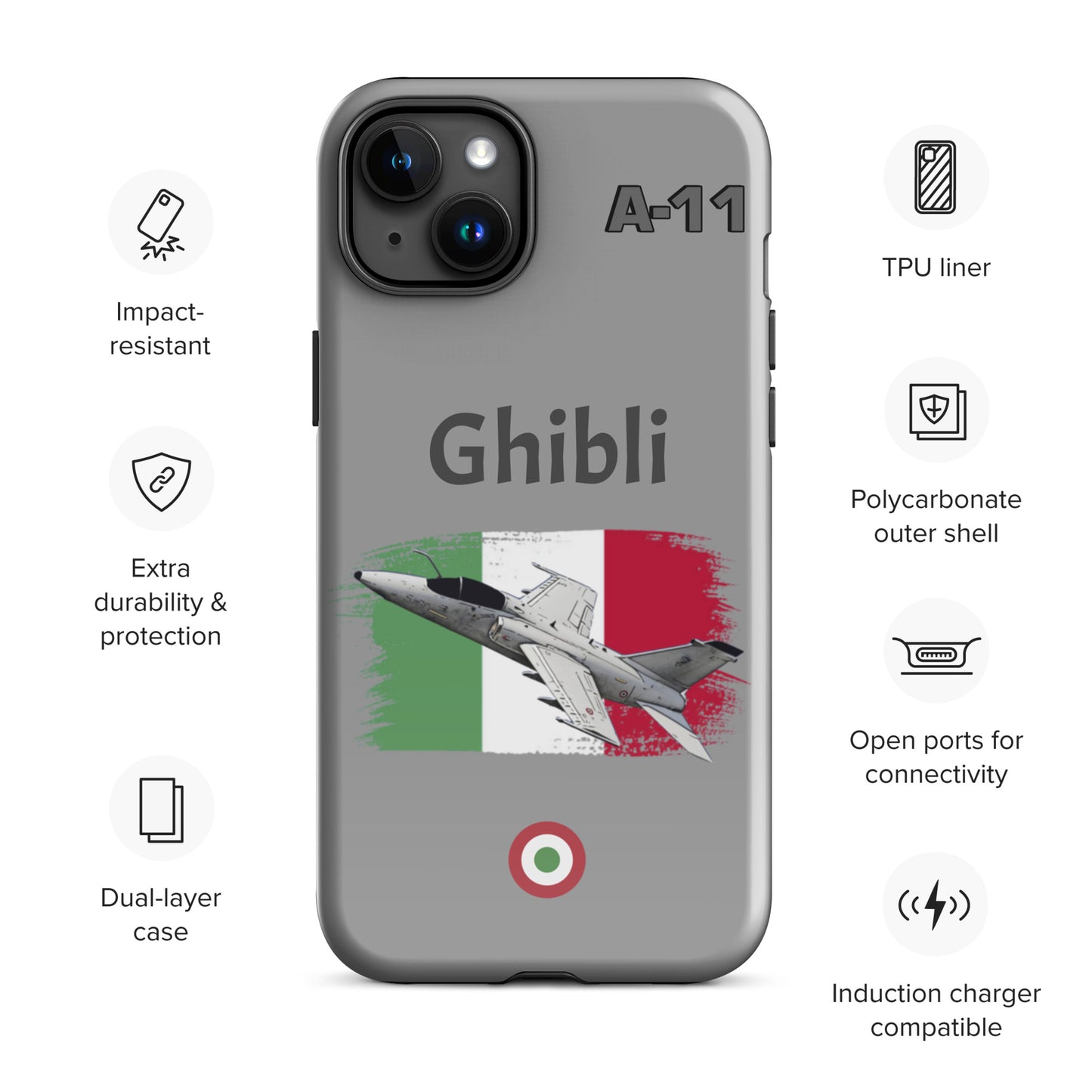 Ghibli Patriot iPhone Case (Without Quotes)