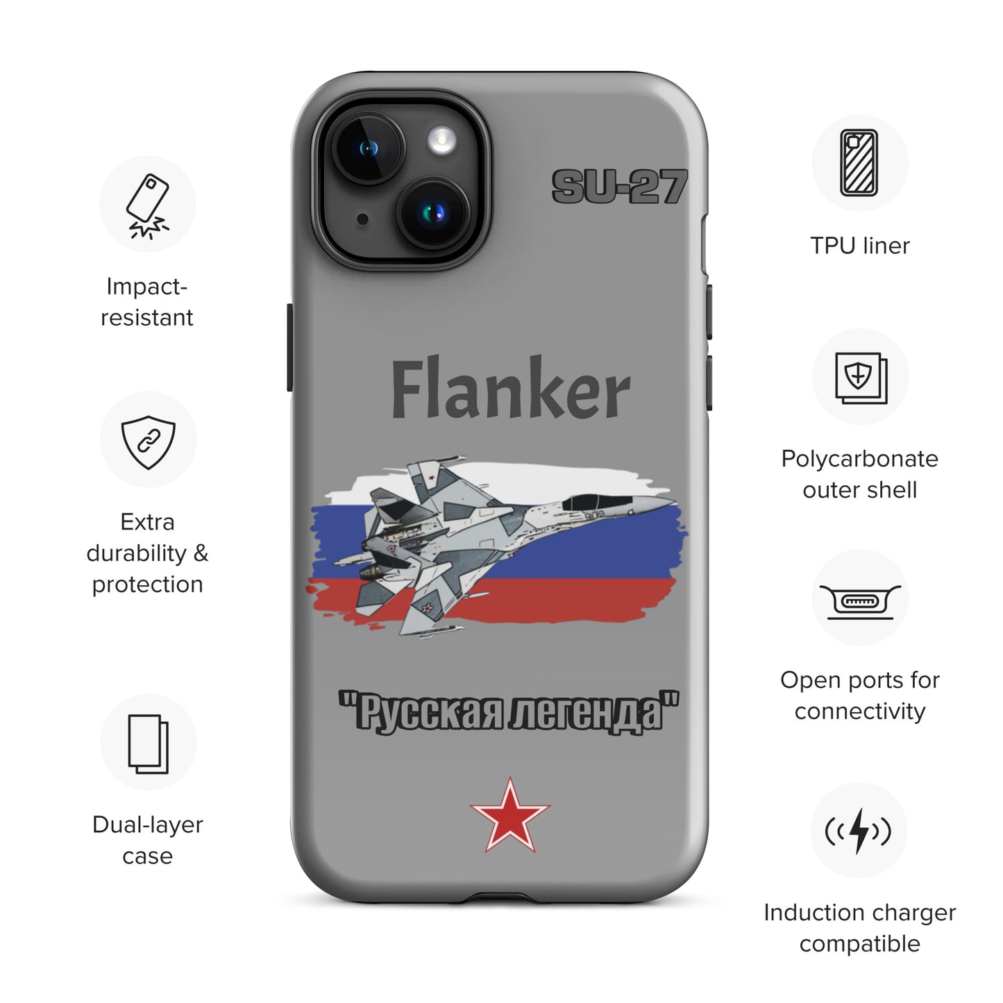 Flanker Patriot iPhone Case