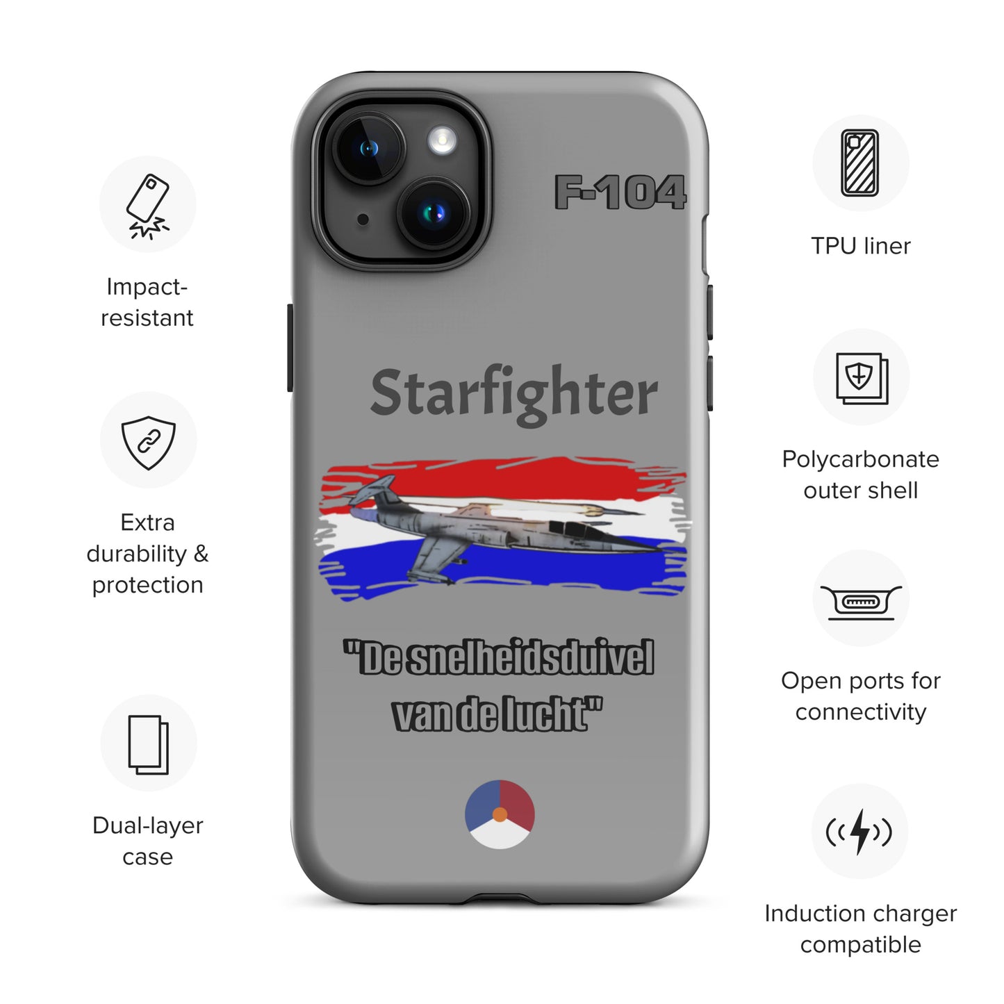 Dutch Starfighter Patriot iPhone Case