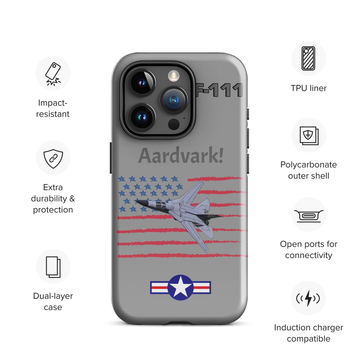 Aardvark Power Case for iPhone (Without Quotes)