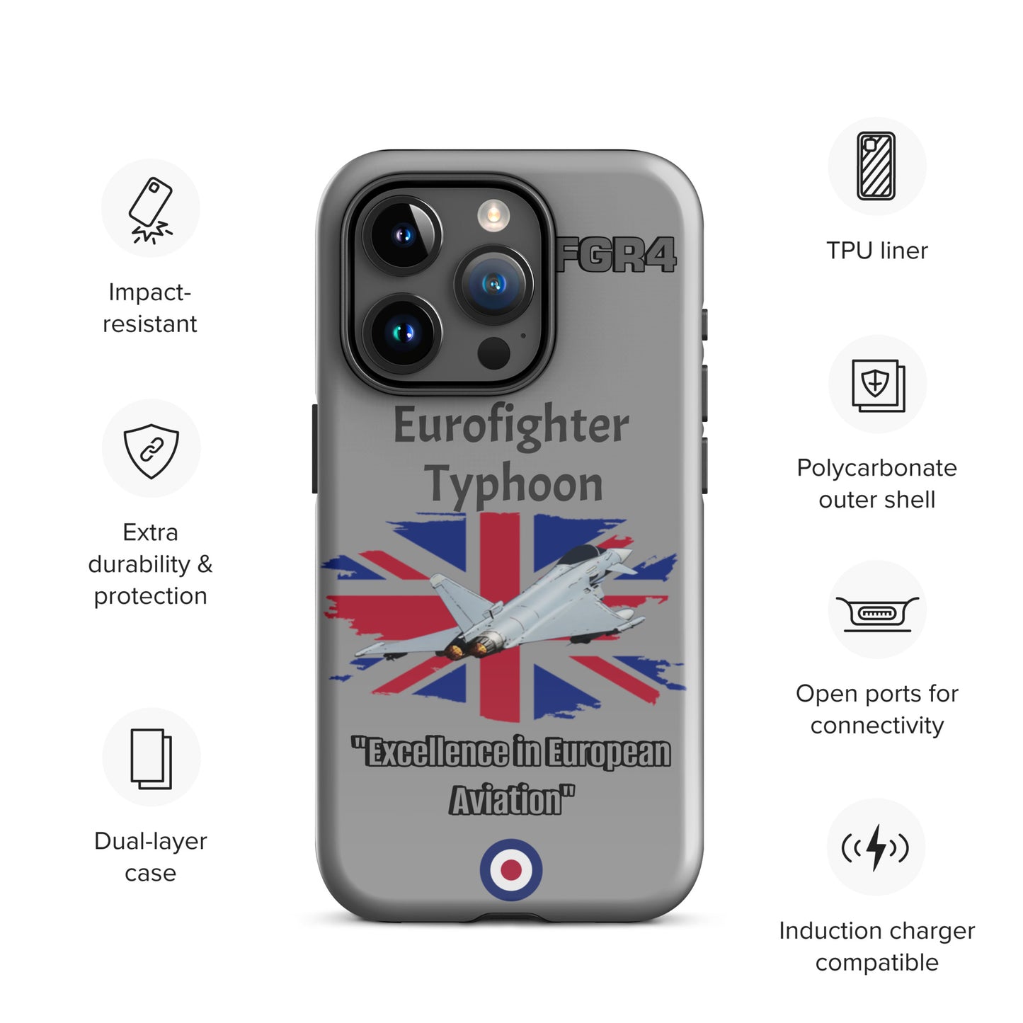 Typhoon Patriot iPhone Case