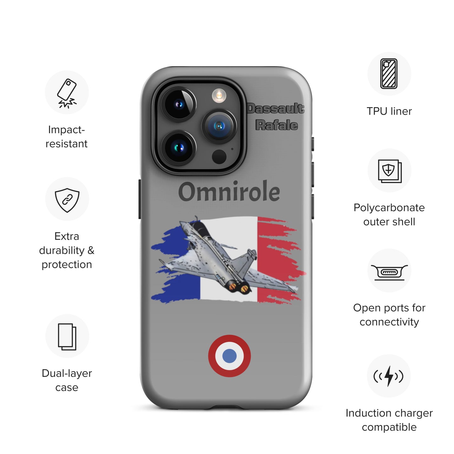 Rafael Patriot iPhone Case (Without Quotes)