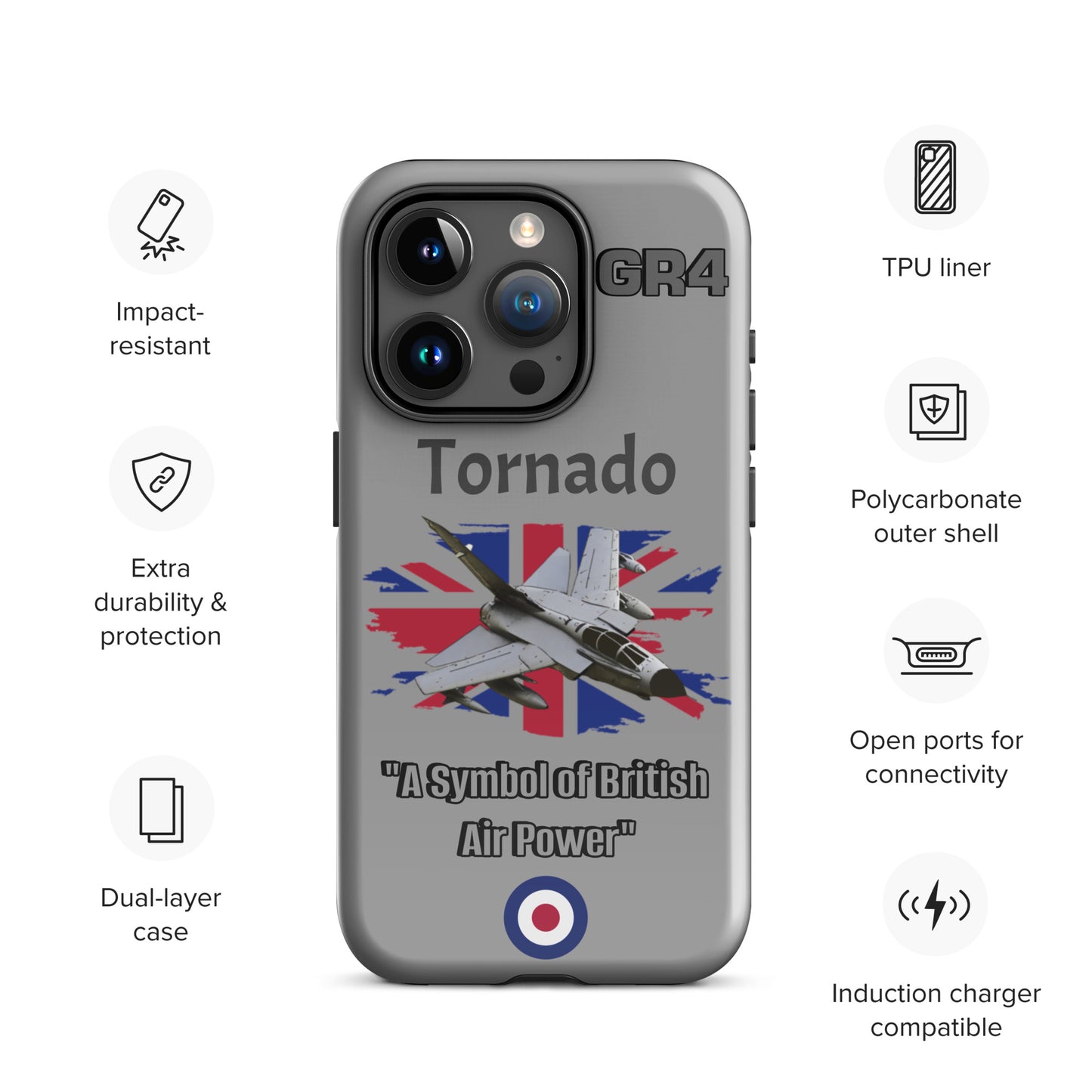 British Tornado Patriot iPhone Case