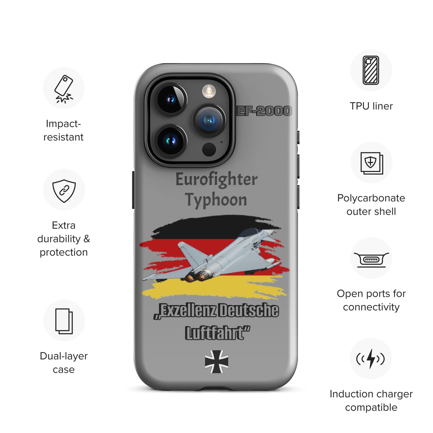 German Typhoon Patriot iPhone Case
