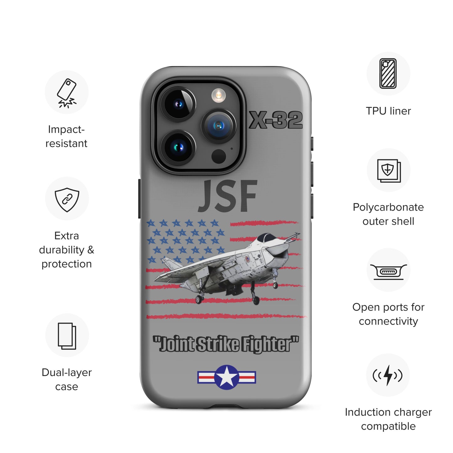 JSF Patriot iPhone Case