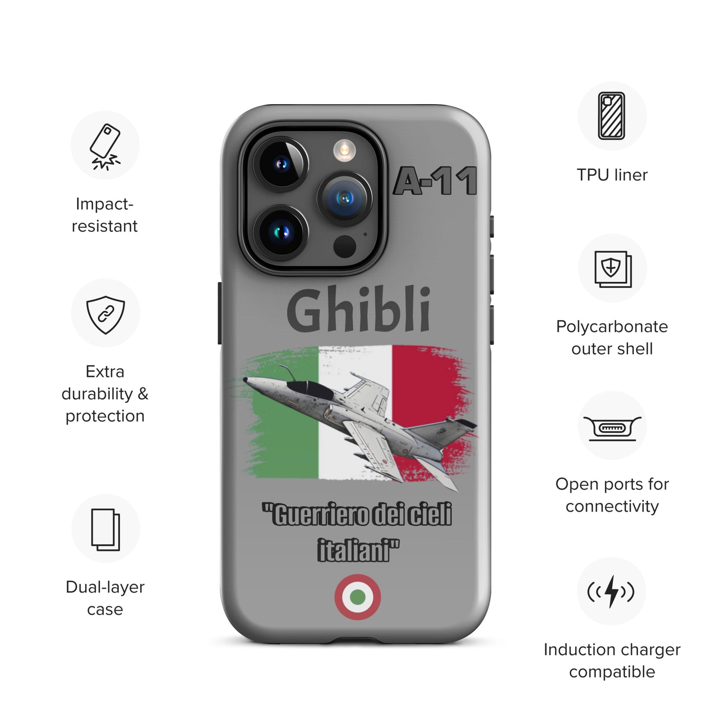 Ghibli Patriot iPhone Case