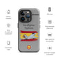 Spanish Typhoon Patriot iPhone Case (Without Quotes)