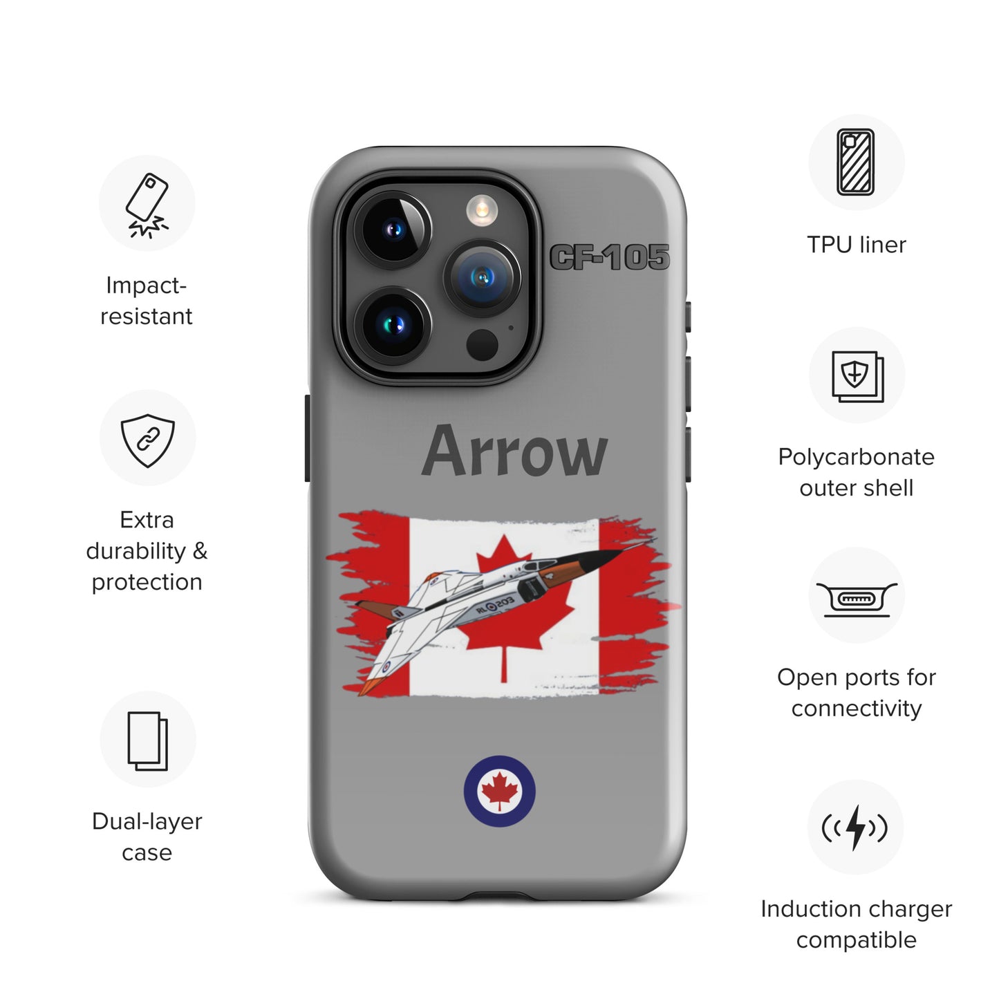 Arrow Patriot iPhone Case (Without Quotes)