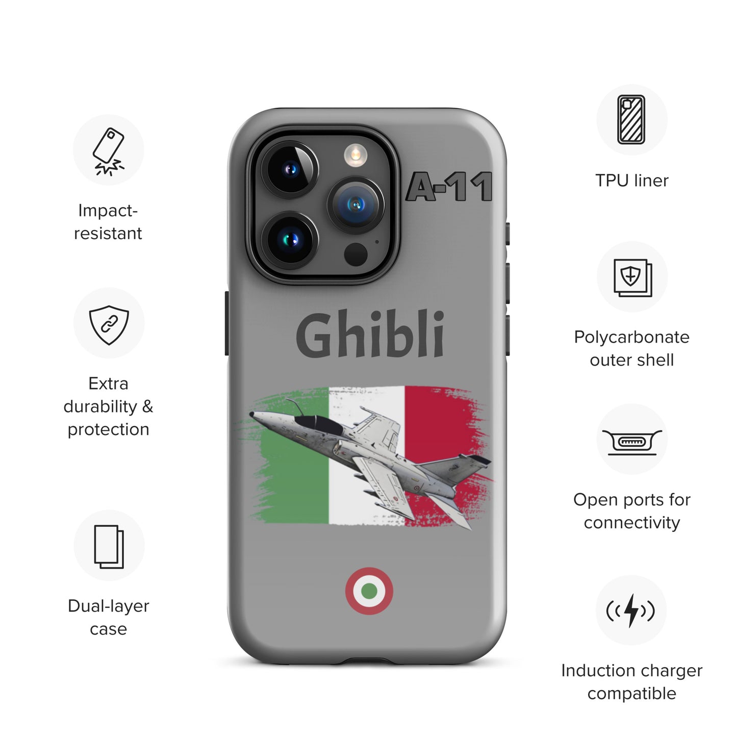 Ghibli Patriot iPhone Case (Without Quotes)