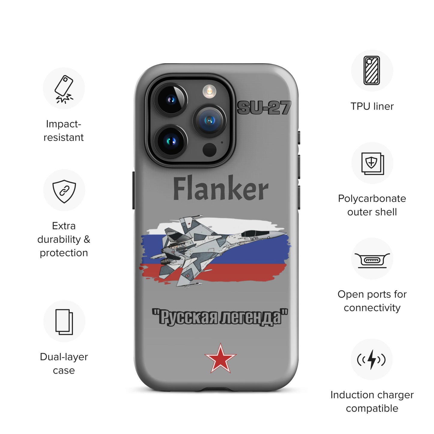 Flanker Patriot iPhone Case