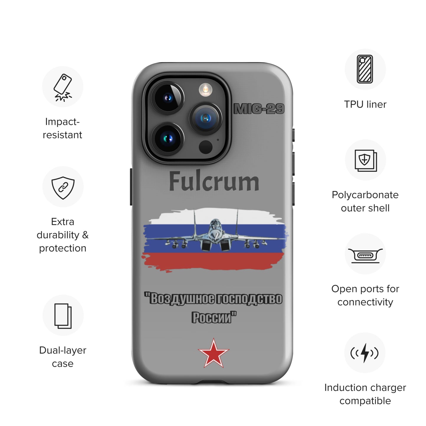 Fulcrum Patriot iPhone Case