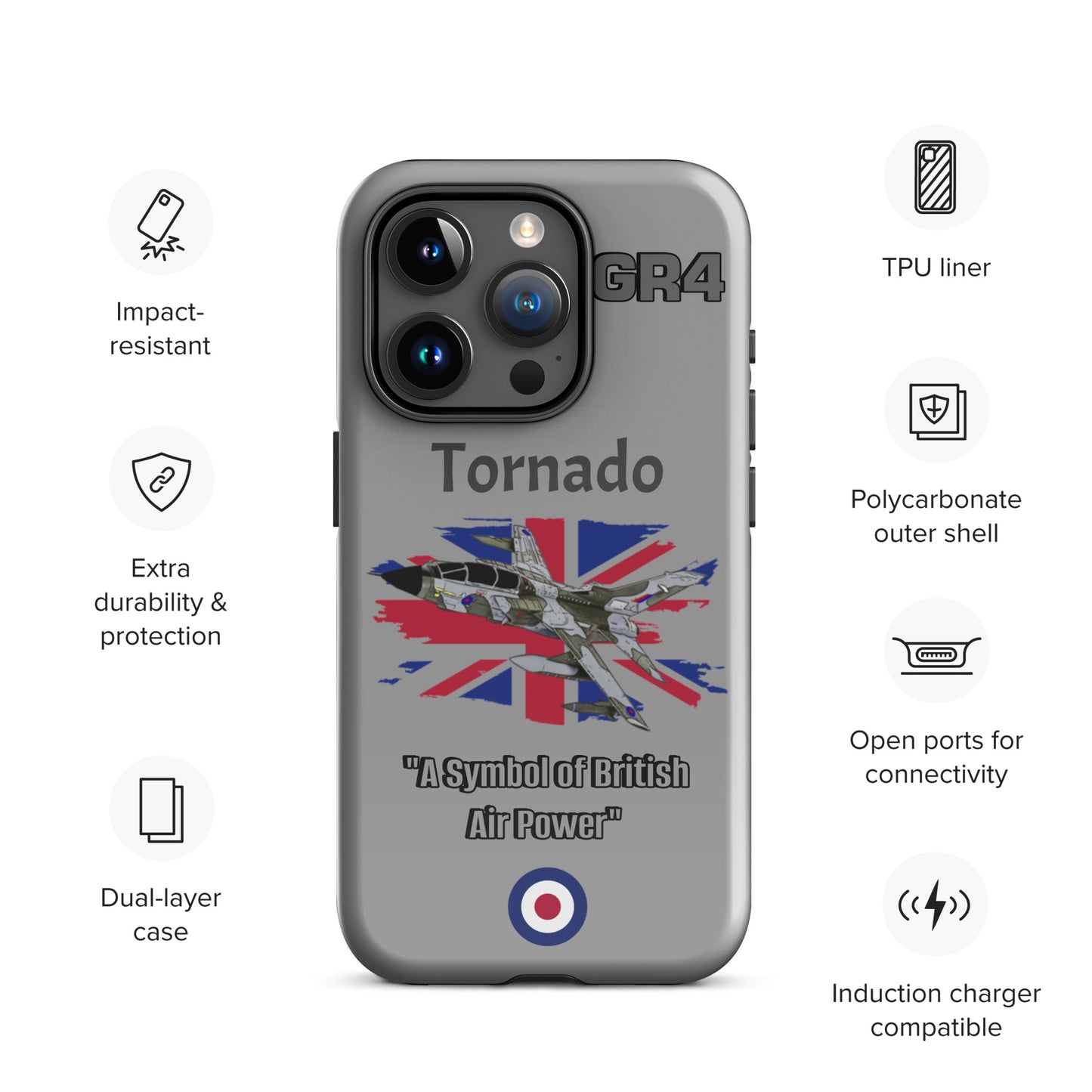 British Camo Tornado Patriot iPhone Case