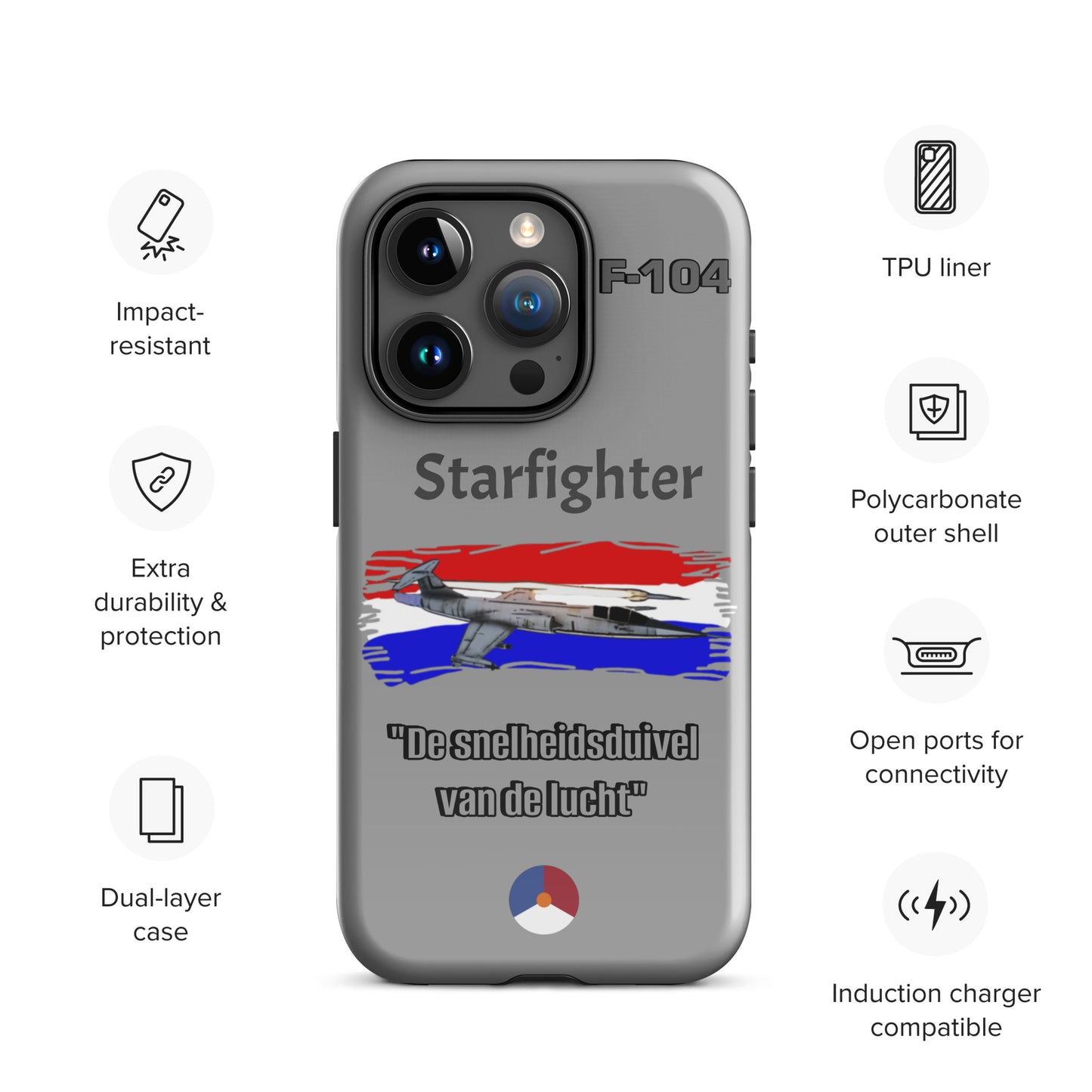 Dutch Starfighter Patriot iPhone Case