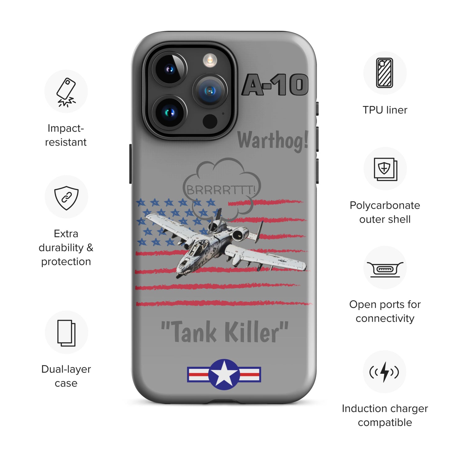 PatriotWarthog iPhone Case