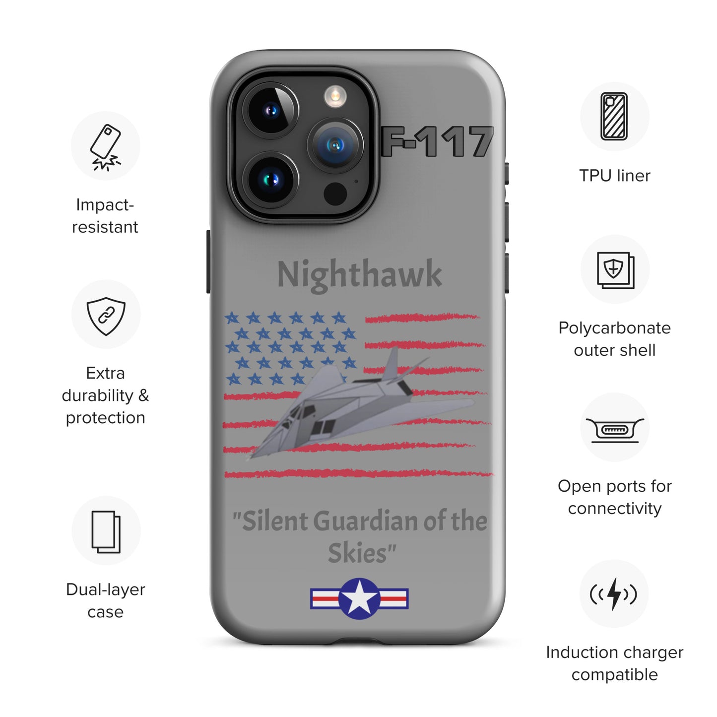 Nighthawk Patriot iPhone Case