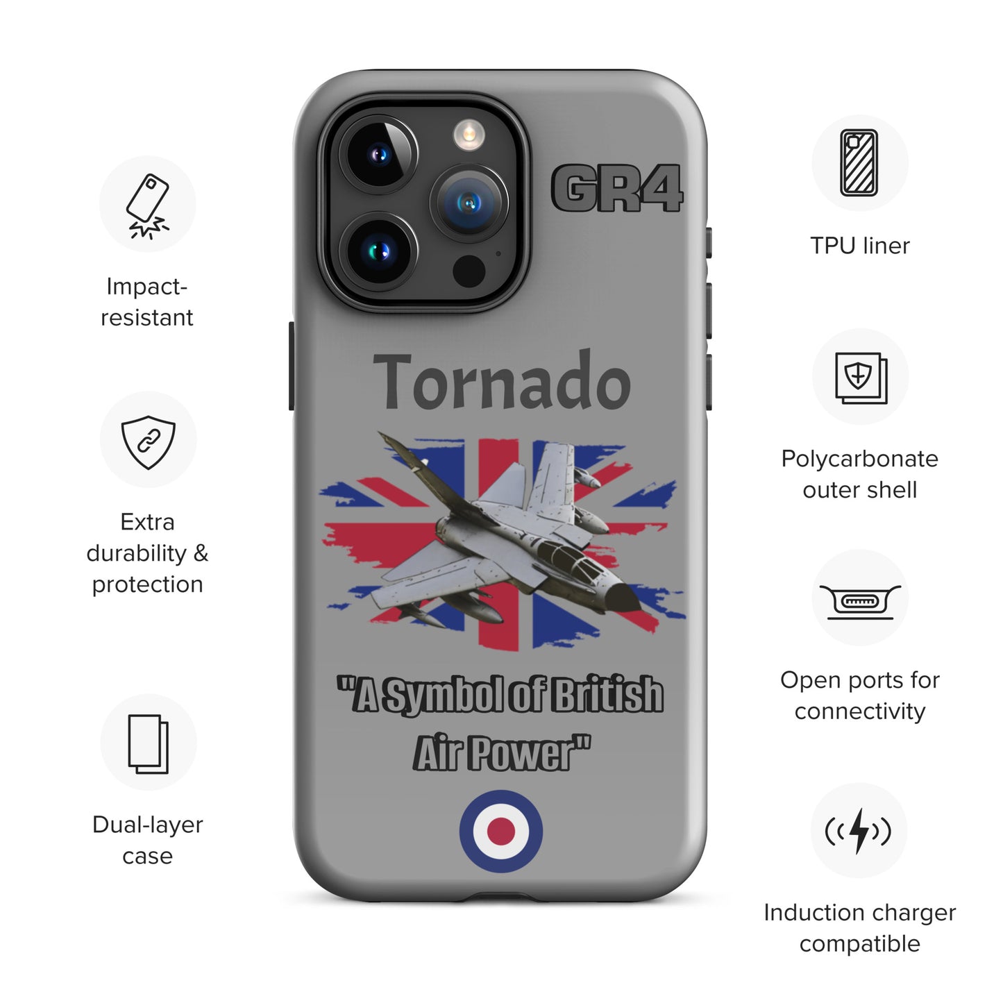 British Tornado Patriot iPhone Case