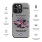 Black Jack Typhoon Patriot iPhone Case