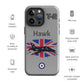 Hawk Patriot iPhone Case (Without Quotes)