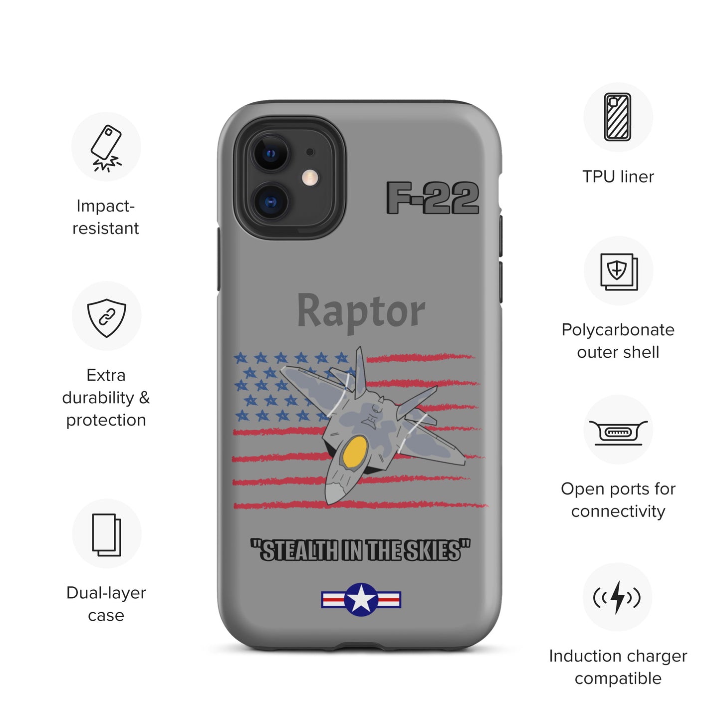 RaptorGuard iPhone Case