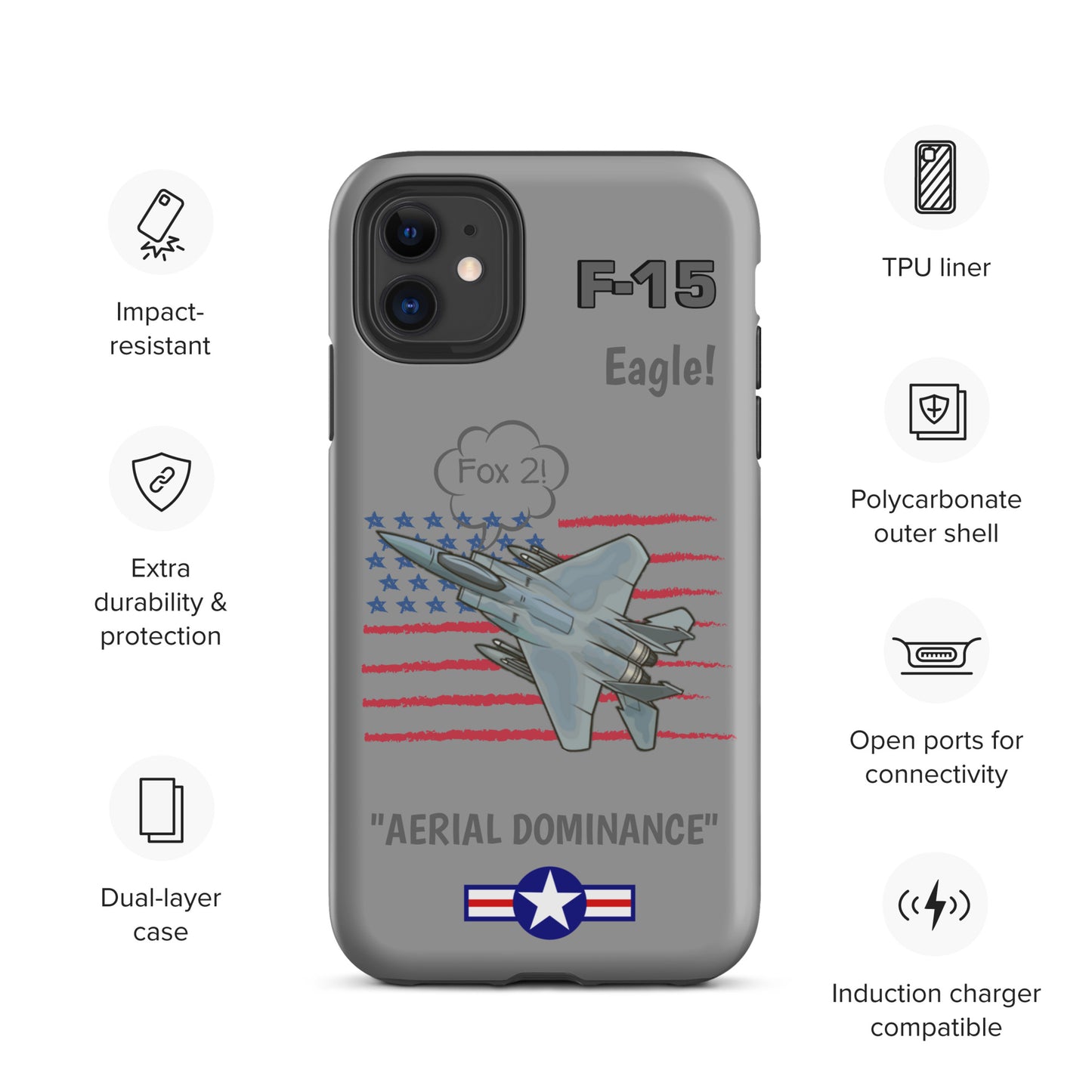 Eagle Wings Freedom iPhone Case