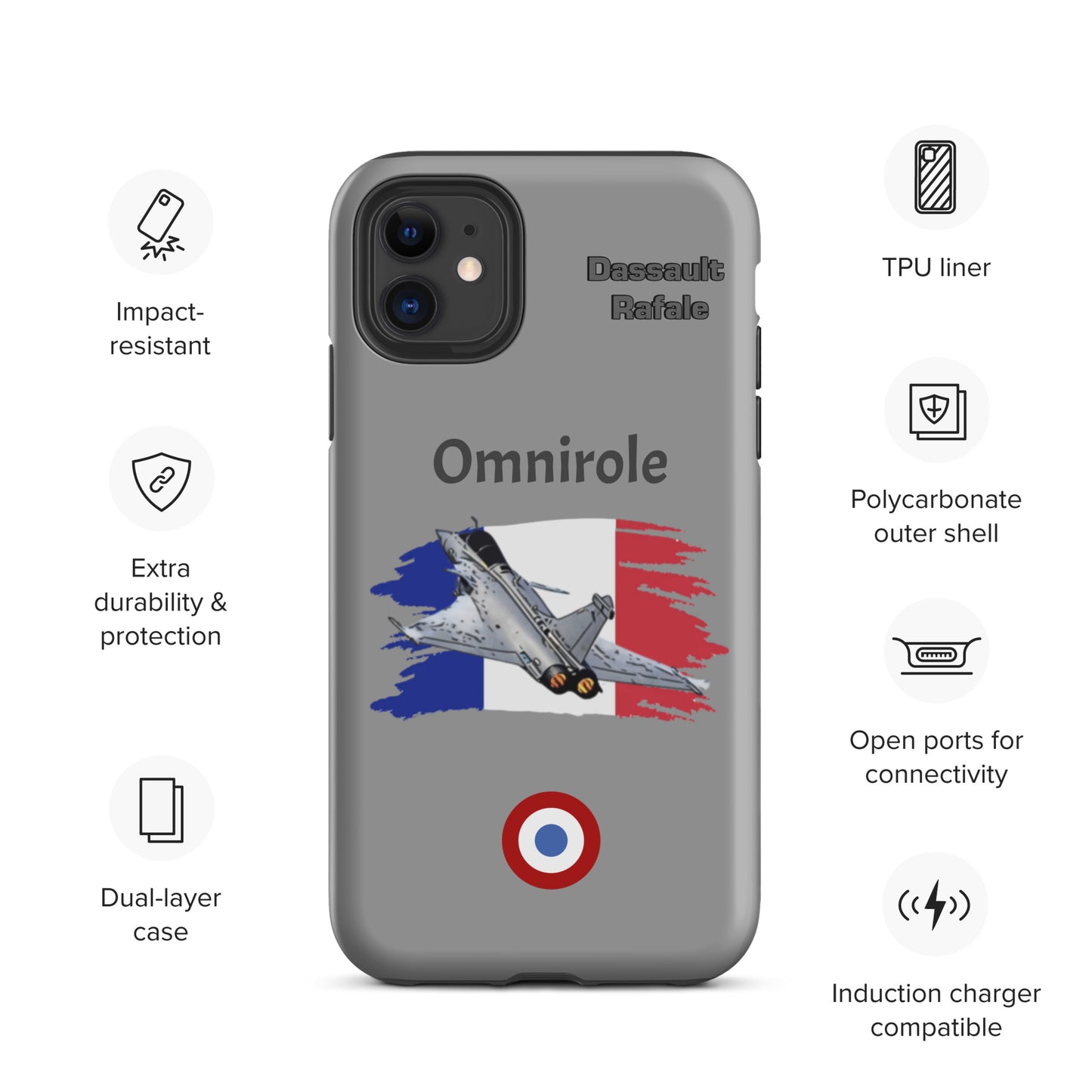 Rafael Patriot iPhone Case (Without Quotes)
