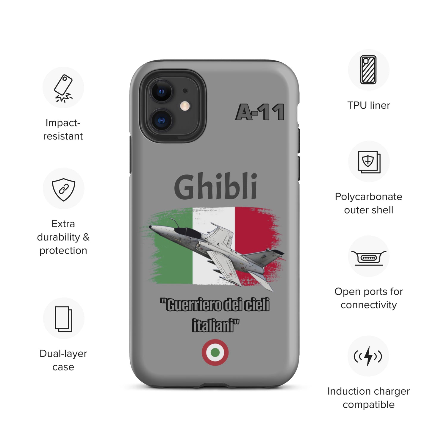 Ghibli Patriot iPhone Case