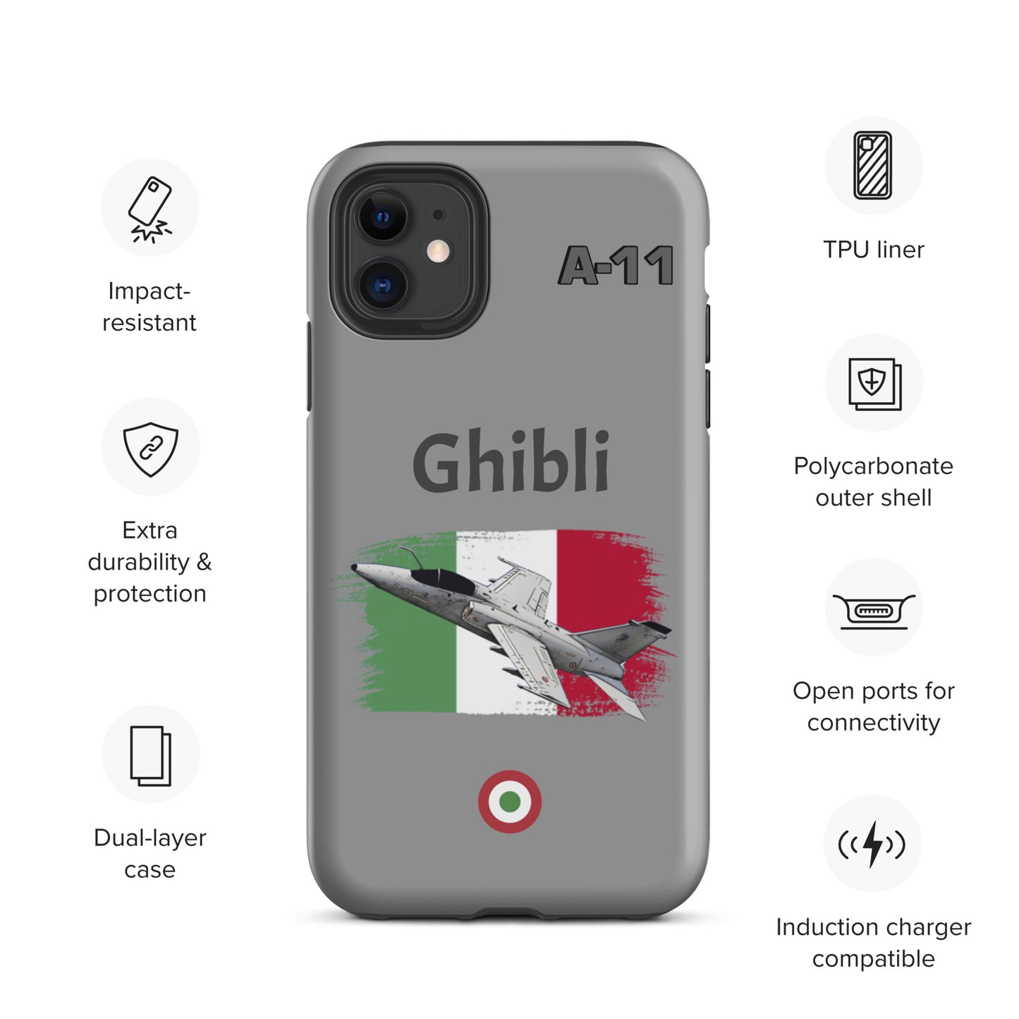 Ghibli Patriot iPhone Case (Without Quotes)