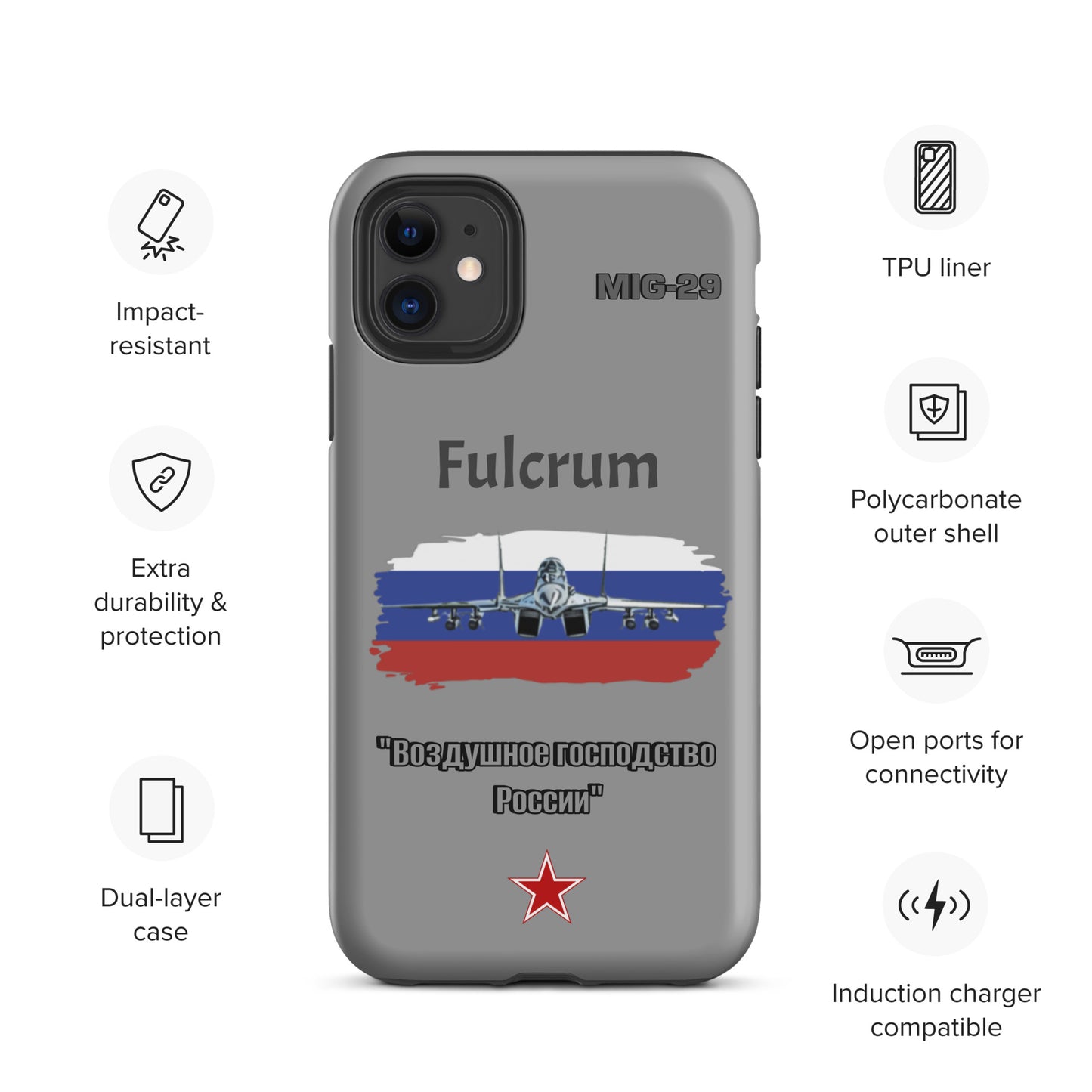 Fulcrum Patriot iPhone Case