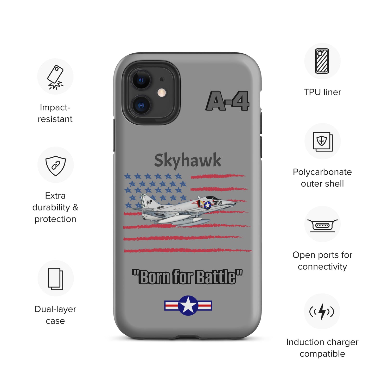 Skyhawk Patriot iPhone Case