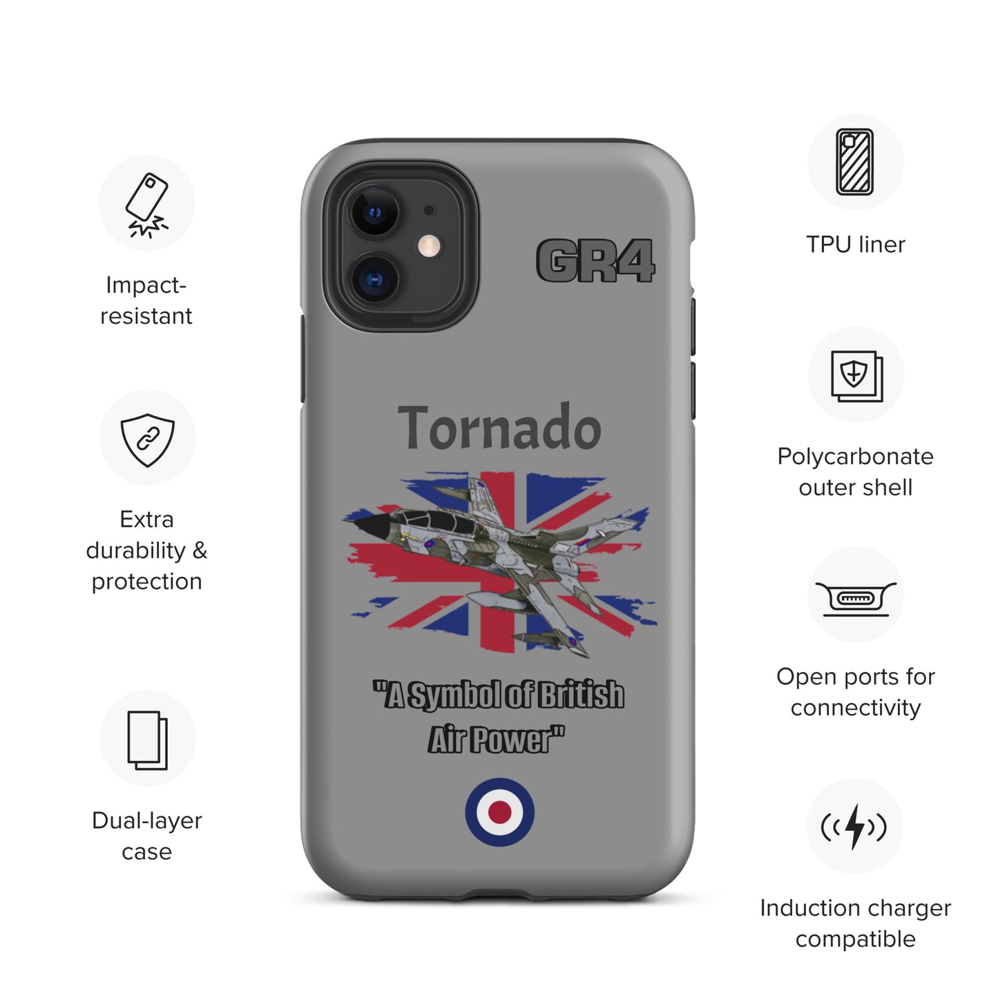 British Camo Tornado Patriot iPhone Case