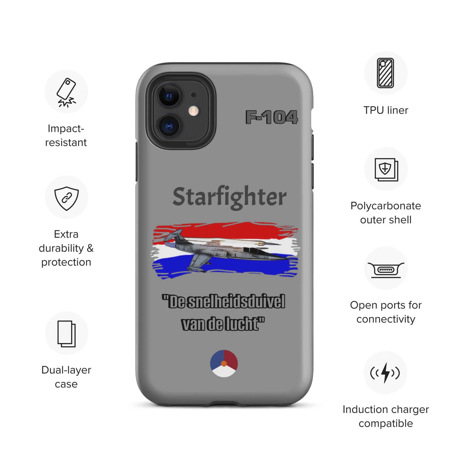 Dutch Starfighter Patriot iPhone Case