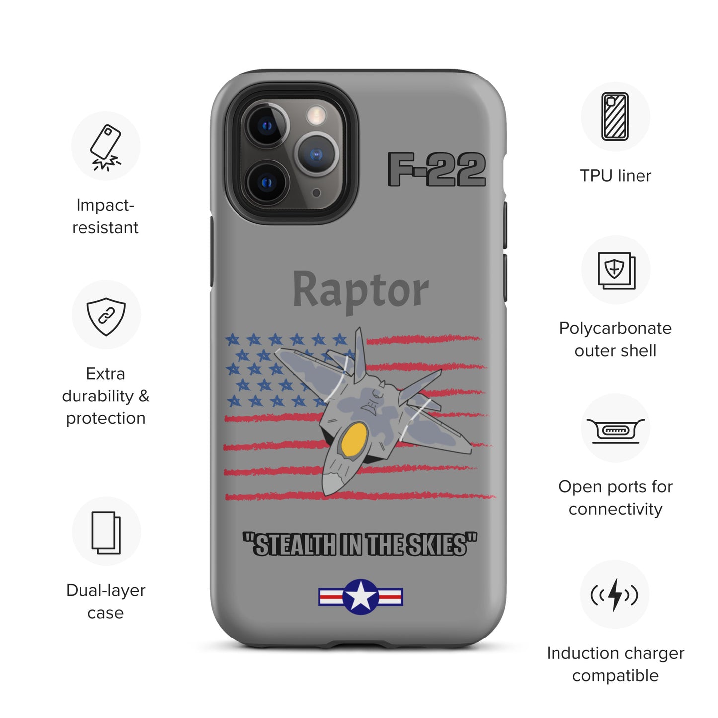 RaptorGuard iPhone Case