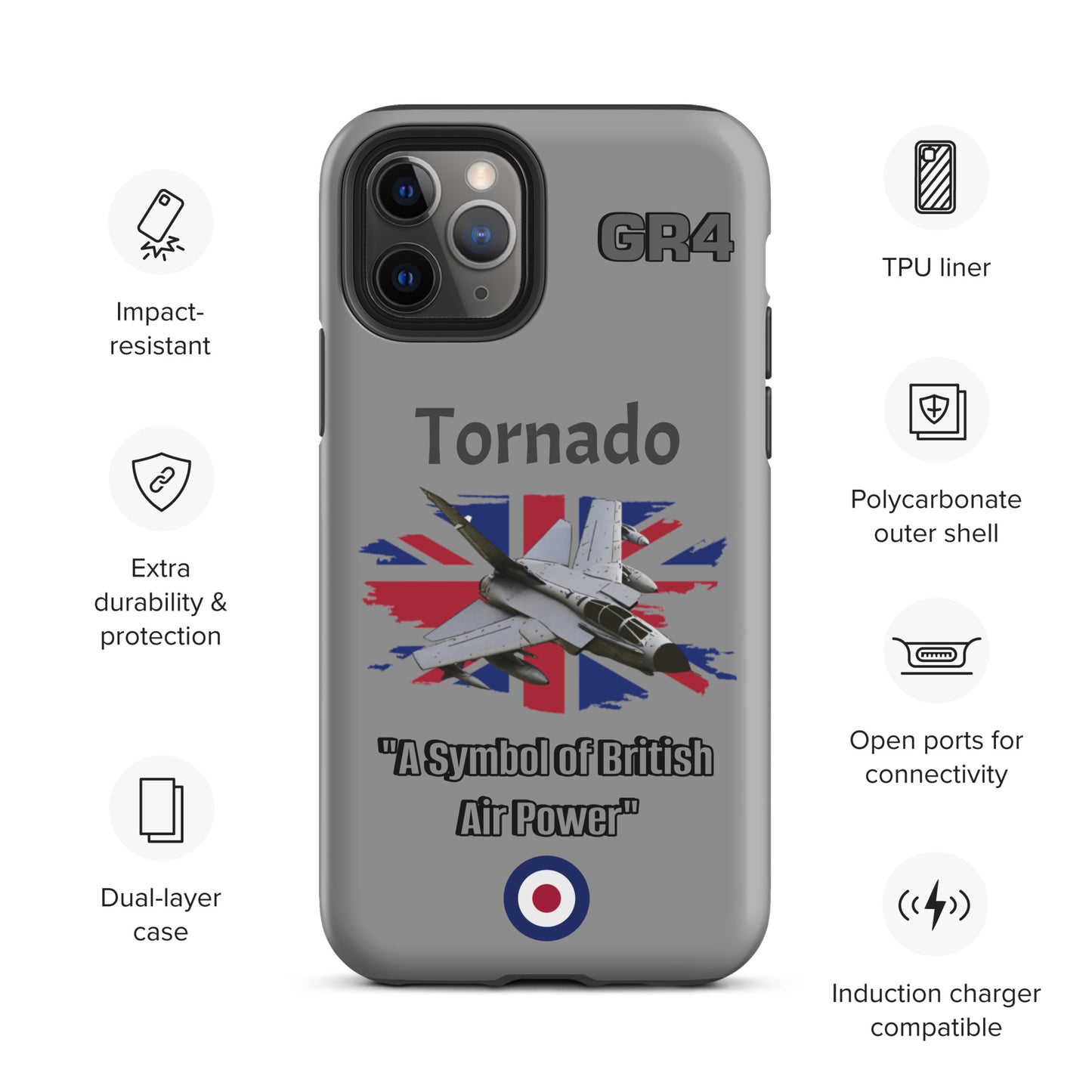 British Tornado Patriot iPhone Case