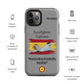 Spanish Typhoon Patriot iPhone Case