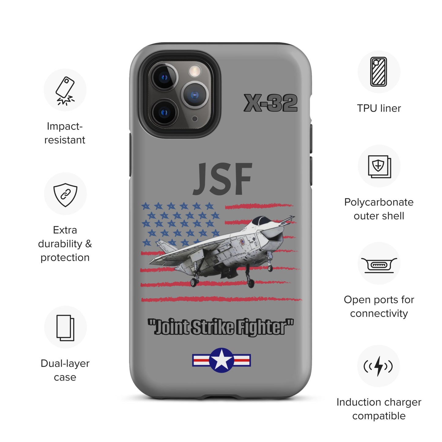 JSF Patriot iPhone Case