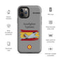 Spanish Typhoon Patriot iPhone Case (Without Quotes)