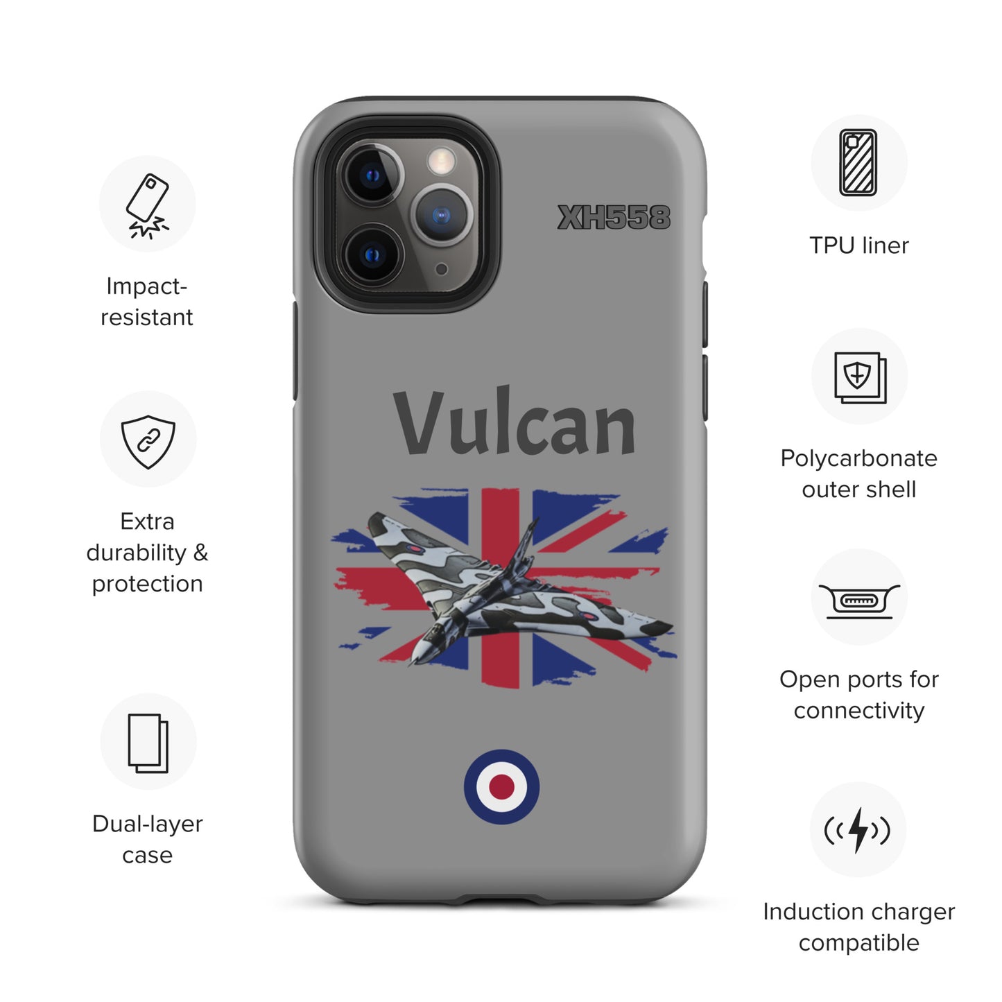 Vulcan Patriot iPhone Case (Without Quotes)