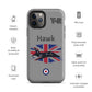 Hawk Patriot iPhone Case (Without Quotes)
