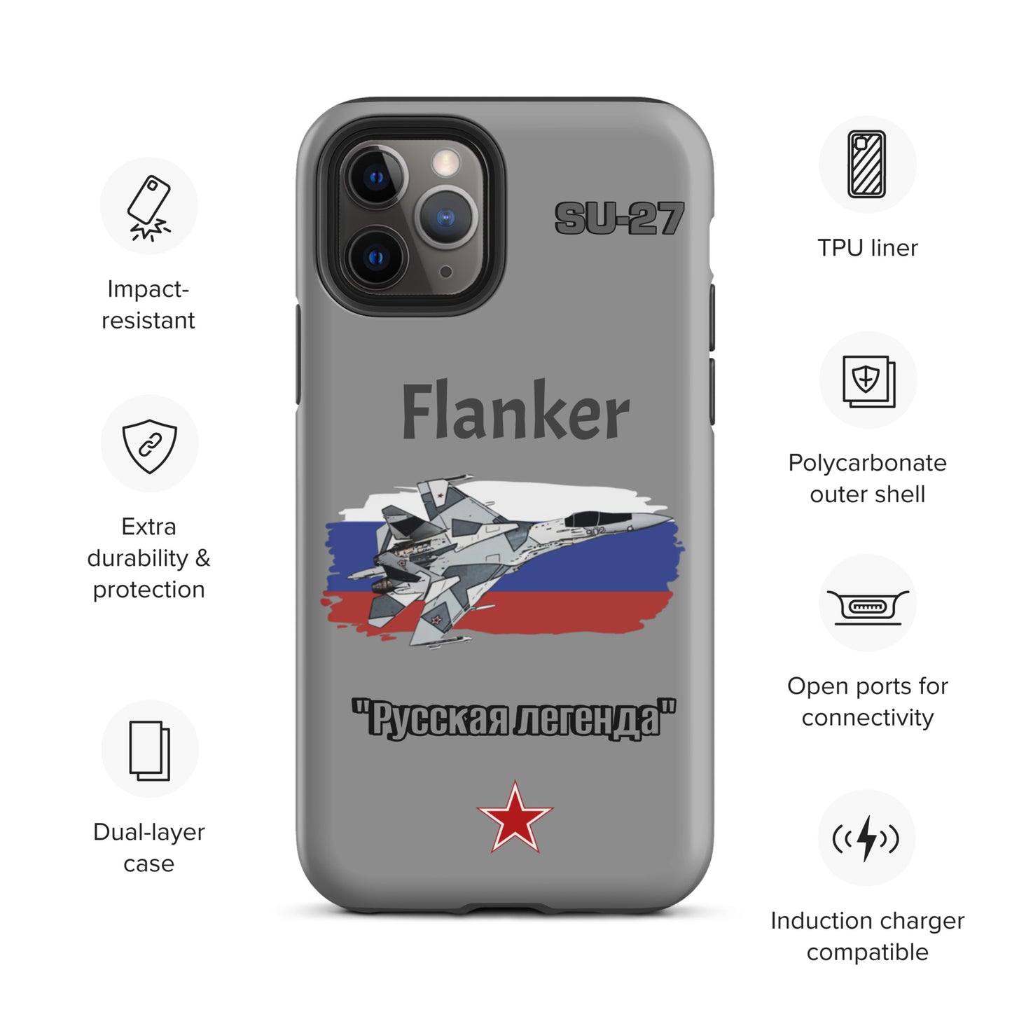 Flanker Patriot iPhone Case