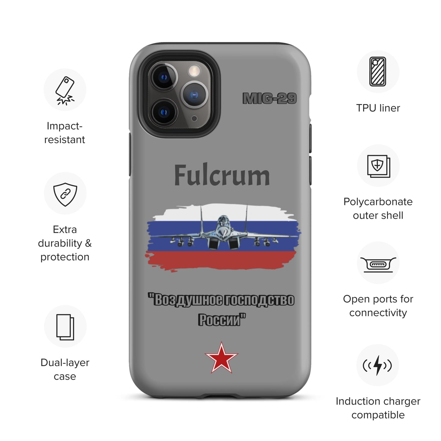 Fulcrum Patriot iPhone Case