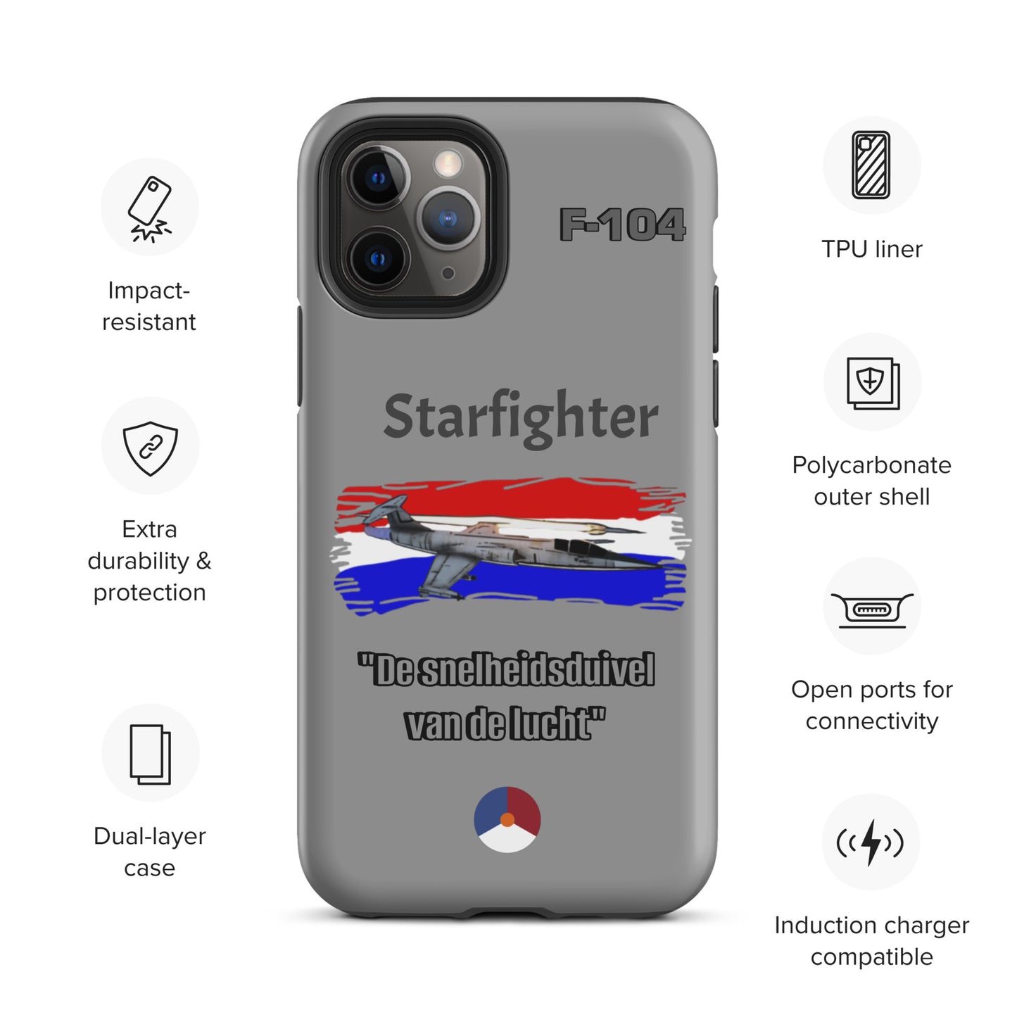 Dutch Starfighter Patriot iPhone Case