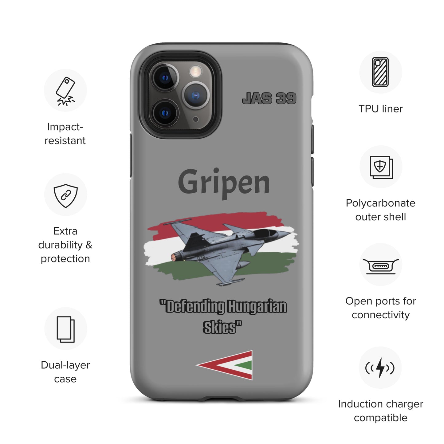 Hungarian Gripen Patriot iPhone Case