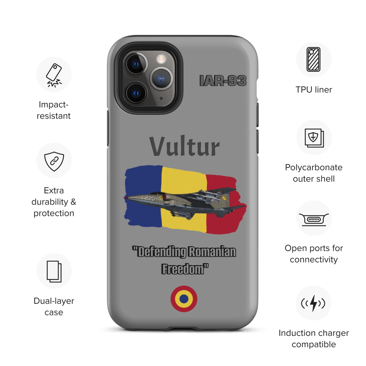 Vultur Patriot iPhone Case