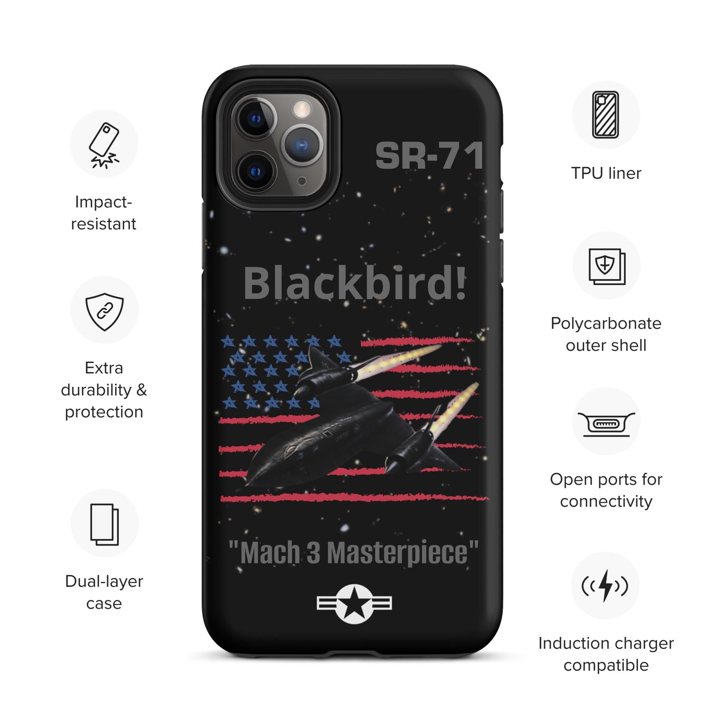 Blackbird Patriot iPhone Case