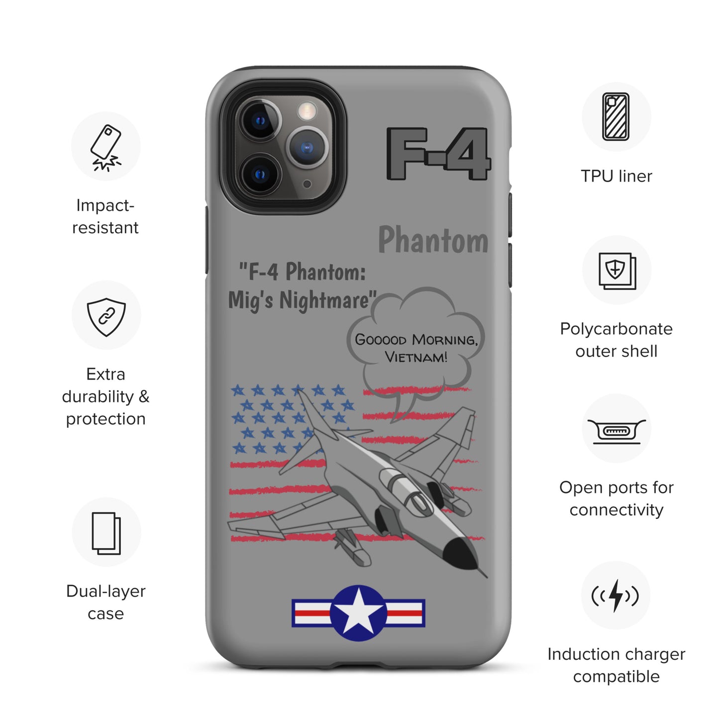 Patriot Phantom iPhone Case