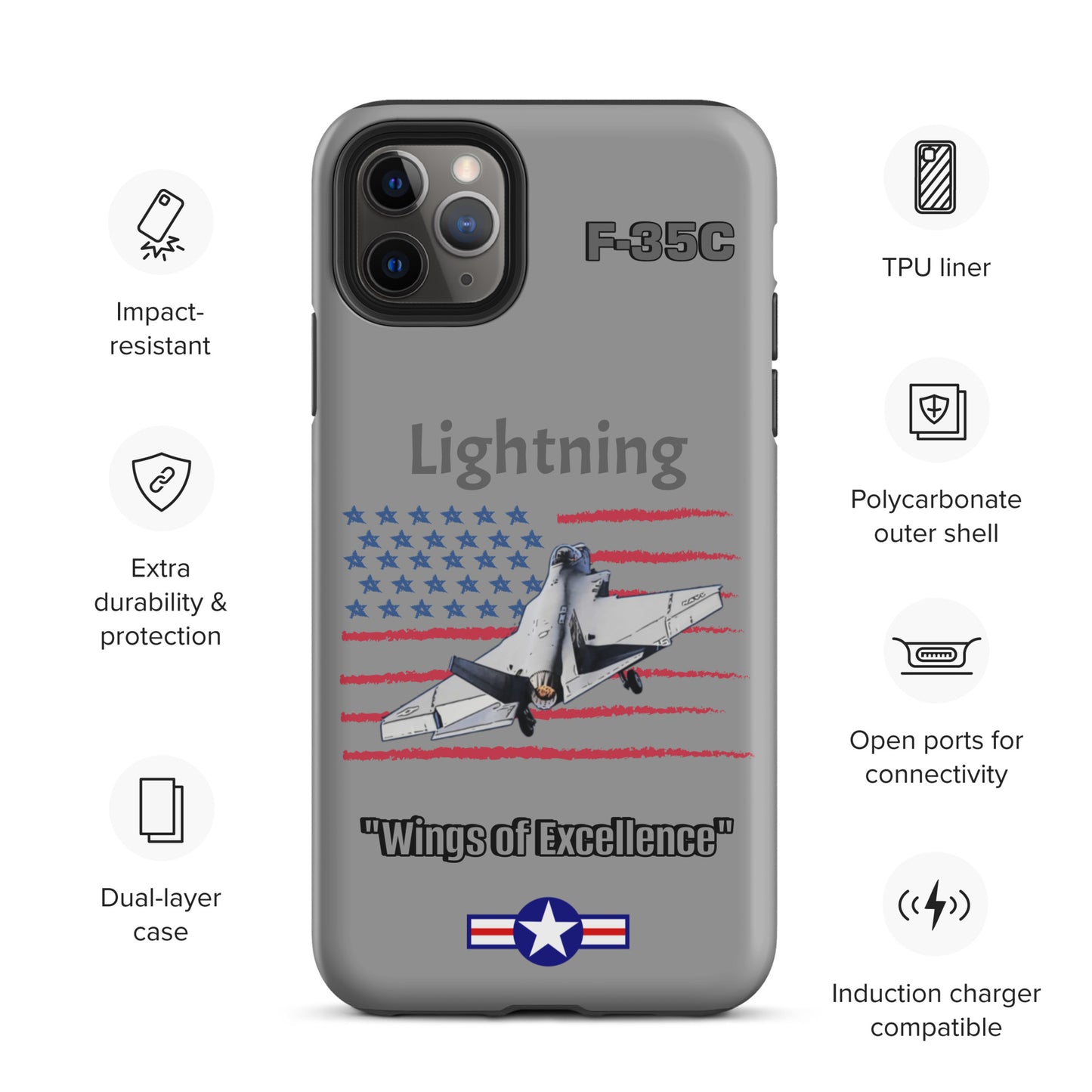 Wings Of Excellence iPhone Case