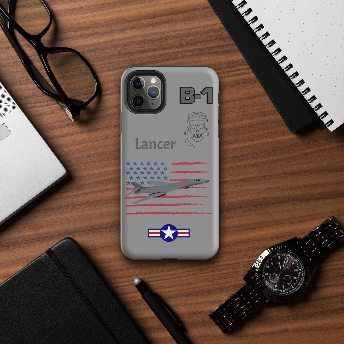 Lancer Patriot Defender iPhone Case (Without Quotes)