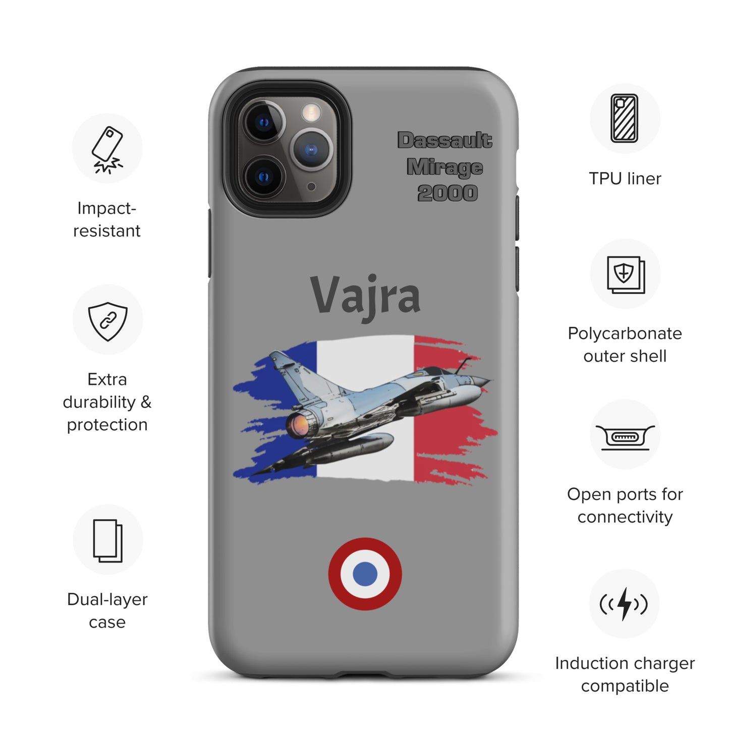 Mirage Patriot iPhone Case (Without Quotes)